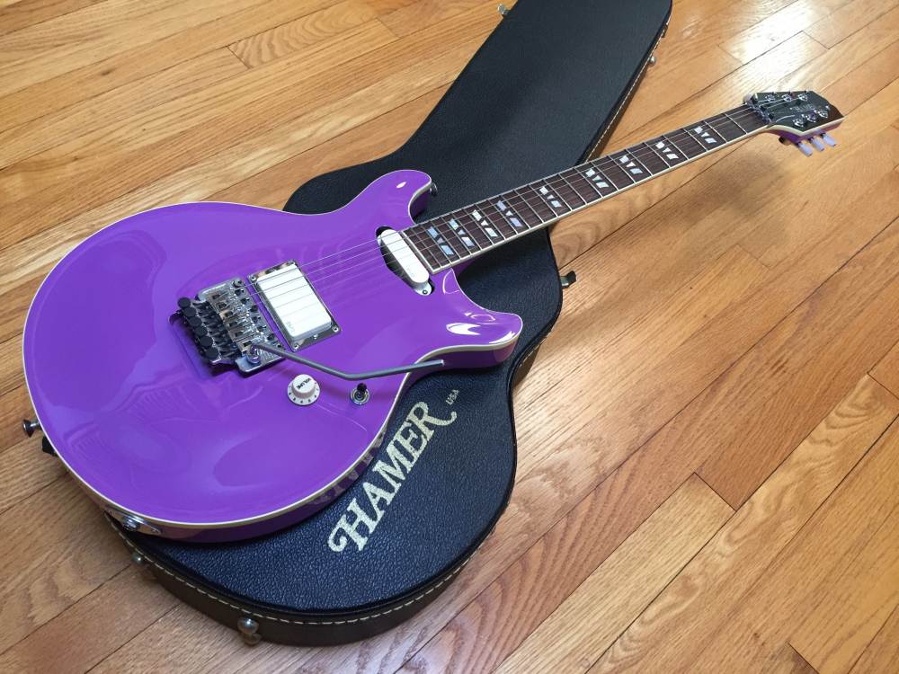 Blue and Purple DC guitars! - Hamer Fan Club Messageboard - Hamer