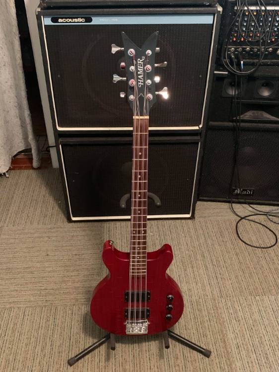 Greco TVB-65 Bass Hamer B8s 8 string copy - Hamer Fan Club