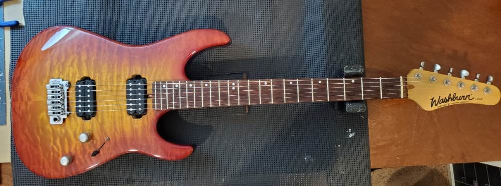 NGD: '94 WASHBURN MERCURY SERIES MG120 - Hamer Fan Club