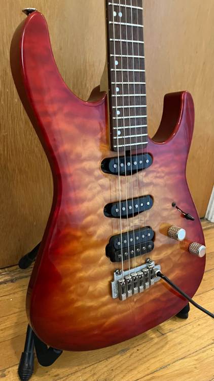 NGD: '94 WASHBURN MERCURY SERIES MG120 - Hamer Fan Club
