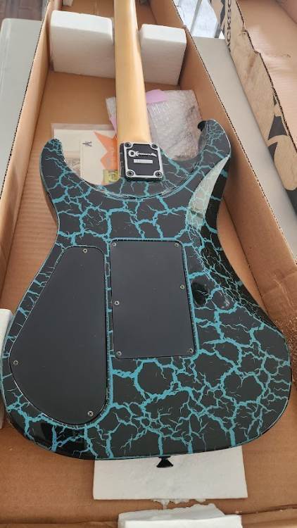 1989 Charvel DK-090 Blue Crackle NOS - New in the box (Price